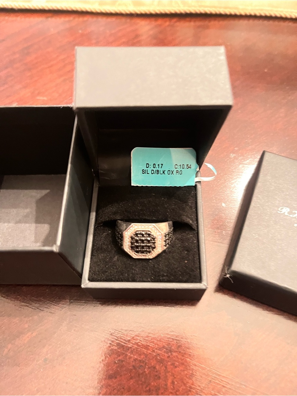EFFY, men’s size 8 .925 sterling silver ring. Beautiful!